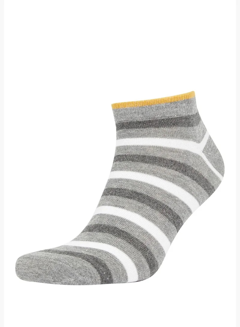 DeFacto 5 Pack Striped Ankle Socks