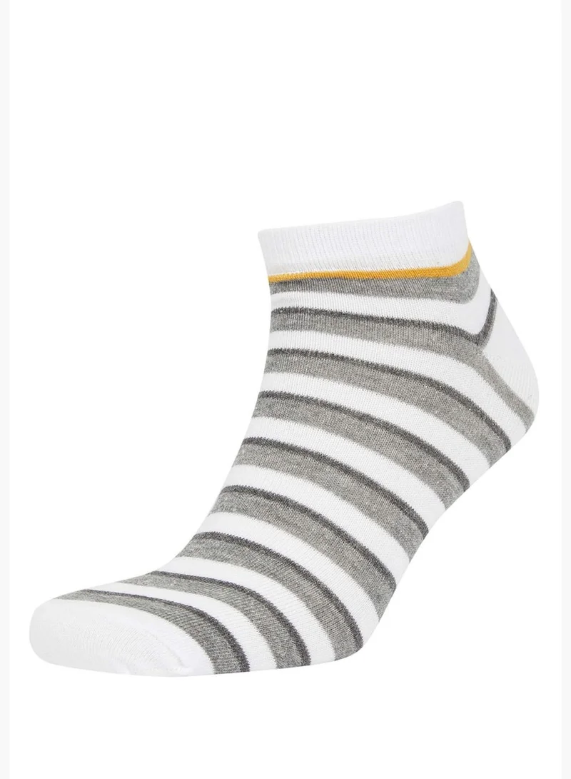 DeFacto 5 Pack Striped Ankle Socks