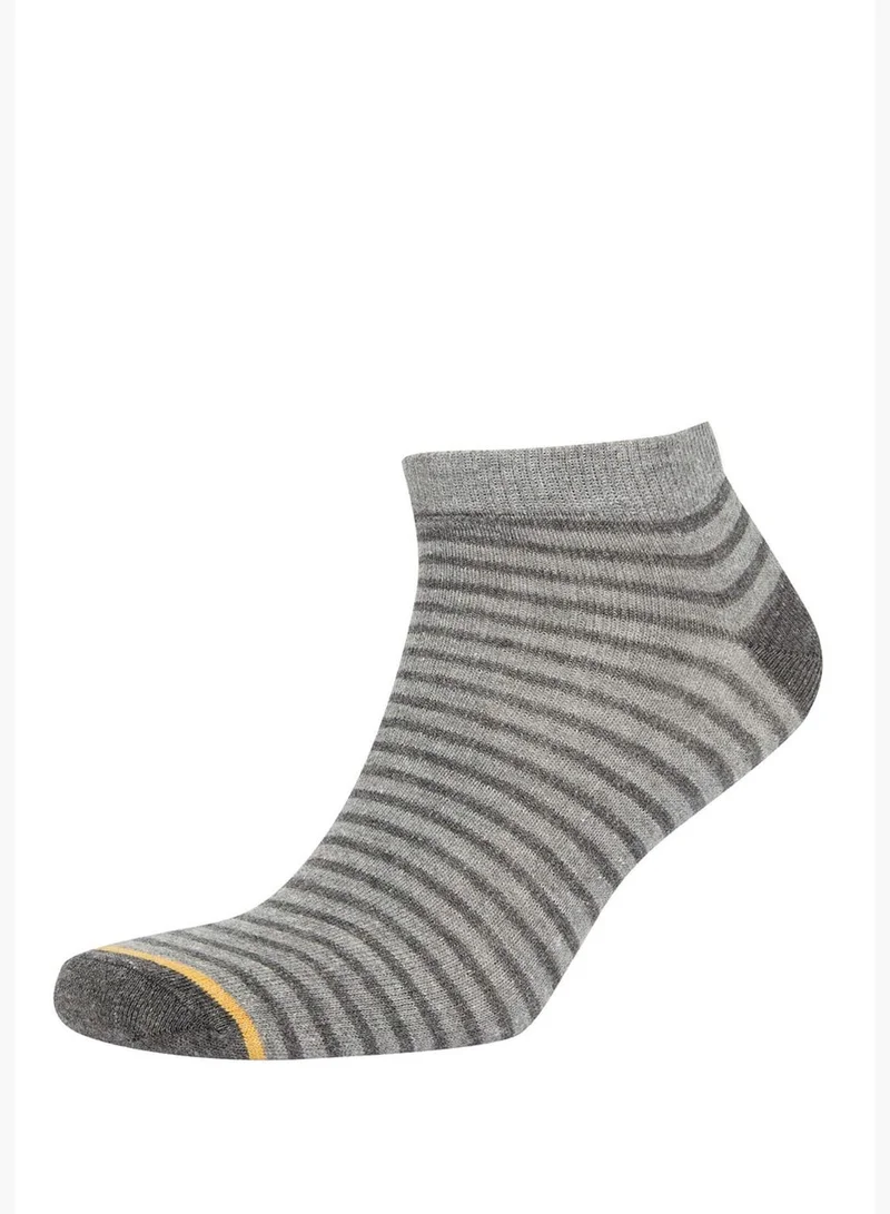 DeFacto 5 Pack Striped Ankle Socks