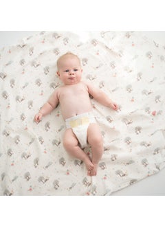 Owli Lovelayers 2 Layer Muslin Blanket Forest  - Image 2