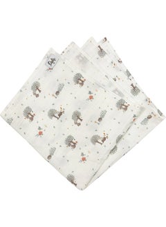 Owli Lovelayers 2 Layer Muslin Blanket Forest  - Image 5