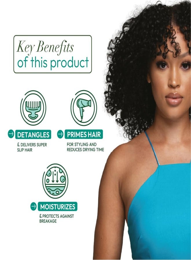 ORS Olive Oil Max Moisture Leave-In Conditioner with Rice Water and Electrolytes for Supercharged Hair Hydration 16.0 Ounce (Pack of 2) - Image 3
