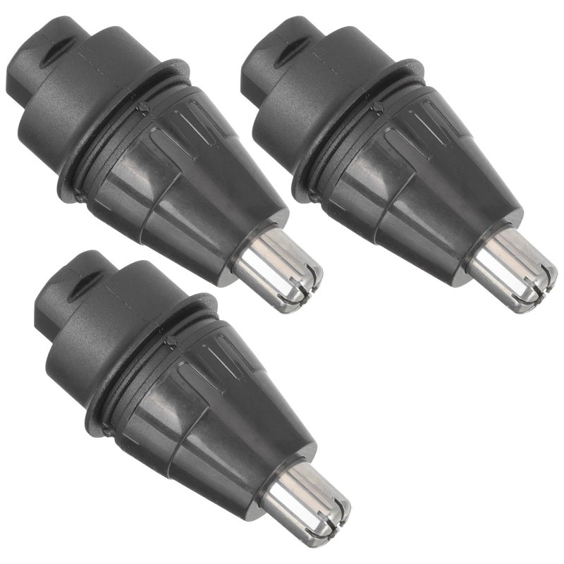 Replacement Heads for Nose Hair Trimmer 3 Pack Waterproof Precision Grooming Accessories - Image 2