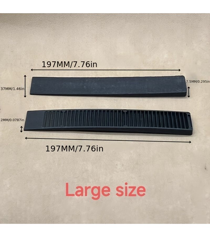 Composite Shims 10 Pack Black Small Size Freely Adjustable Length And Thickness Hard Shims For Home Improvement Leveling Tables Toilets And Furniture Never Rot - Image 2