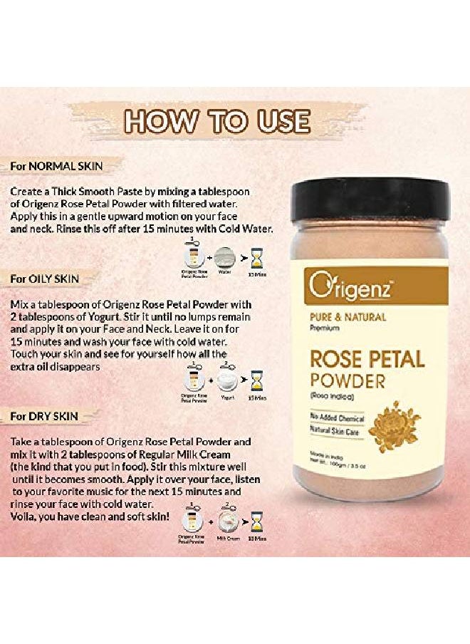 Premium Rose Petals Powder 100Gm (Pack Of 1) - pzsku/Z6AD5D8EB053B84EE3D11Z/45/_/1654198366/6071e4c8-3f8c-4313-8fc4-fdae0a32ec54