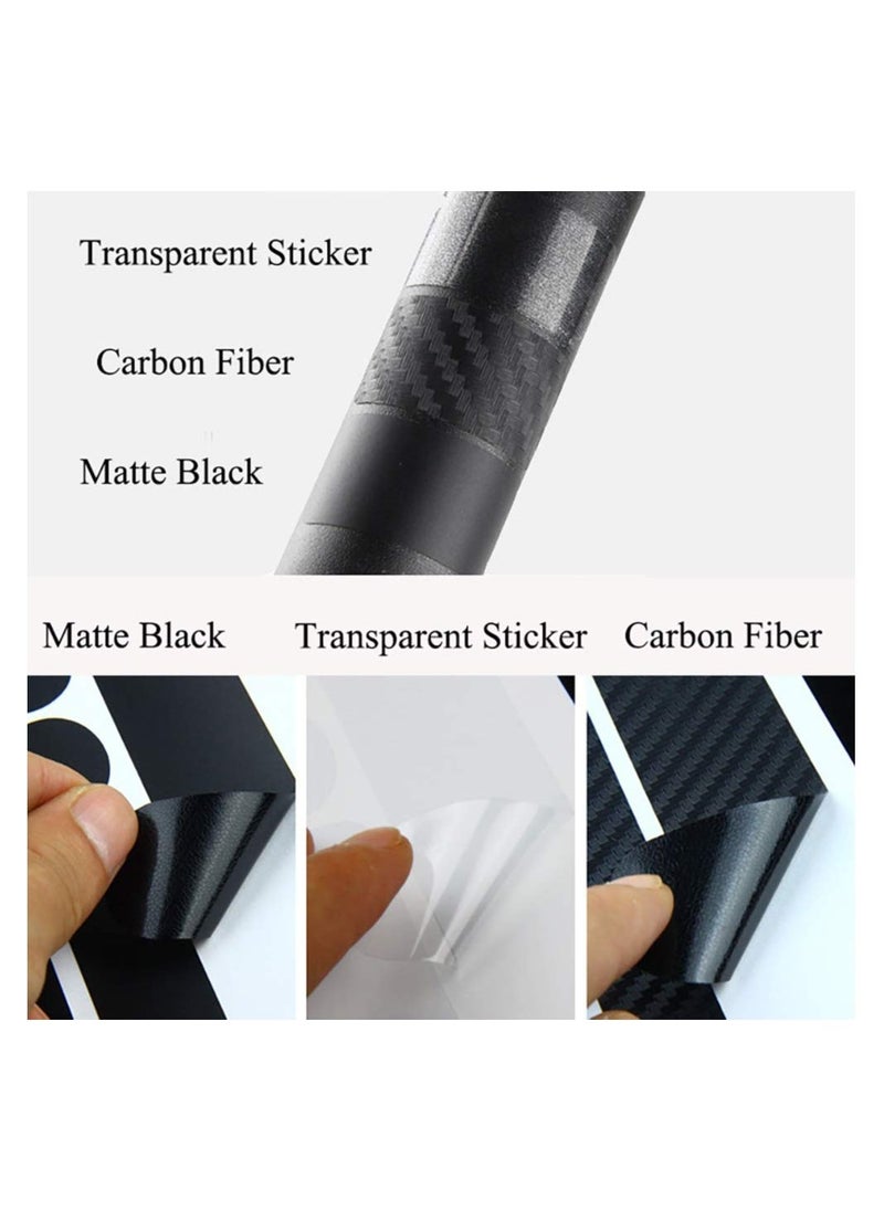 Generic - 1Sheet Bicycle Chainstay Stickers, Black, Chainstay Frame Protector scratch-resistant sticker Bike Protective Tape Guard for Road Bike - Image 1