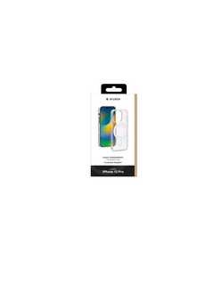 BIGBEN Bigben iPhone 15 Pro Case Transparent Hybrid MagSafe Compatible  - Image 2