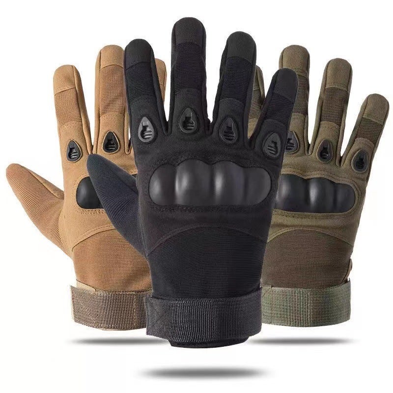 Tactical Gloves Men'S Non-Slip Wear-Resistant Hard Shell Protective Military Fans Combat Outdoor Training Riding Gloves Manufacturers - Image 3