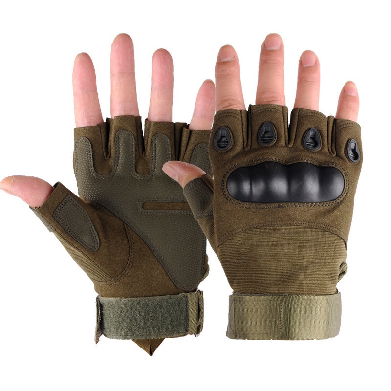 Tactical Gloves Men'S Non-Slip Wear-Resistant Hard Shell Protective Military Fans Combat Outdoor Training Riding Gloves Manufacturers - Image 4