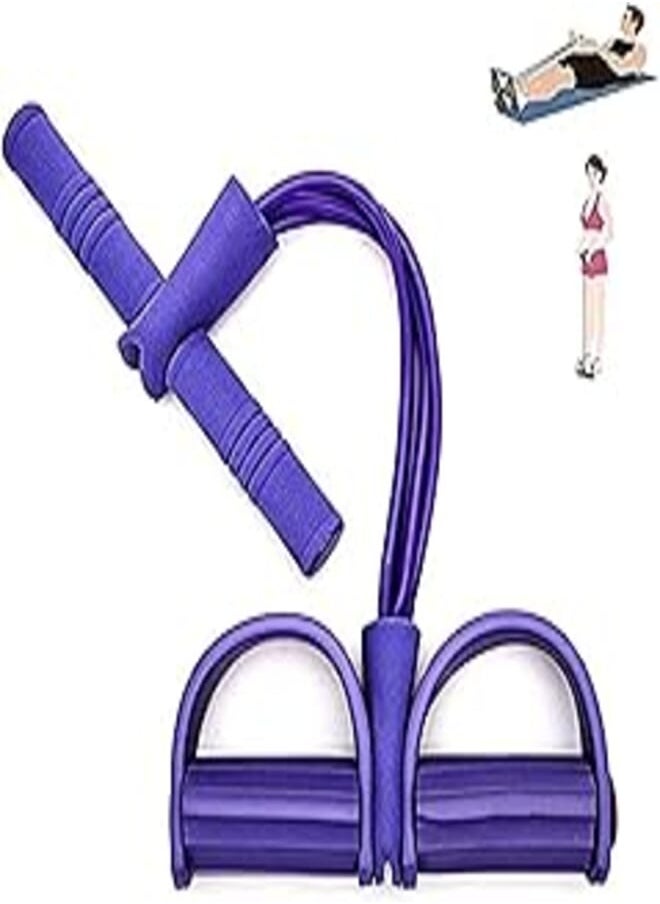 KASTWAVE Pedal Resistance Loop Bands, Available for Shaping Muscles Arms Buttocks Legs and Back Home Portable Outdoor and Gym Strength Training Equipment 