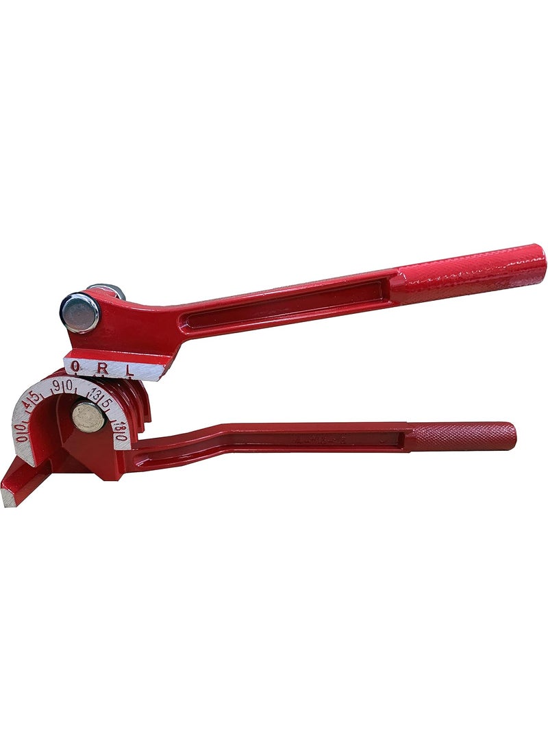 Maxworks MaxWorks 50557 3 Size 14 516 38 180 Degree Aluminum Tube Bender Lever for Water Gas Brake Line and Pipe Applications Red  - Image 2