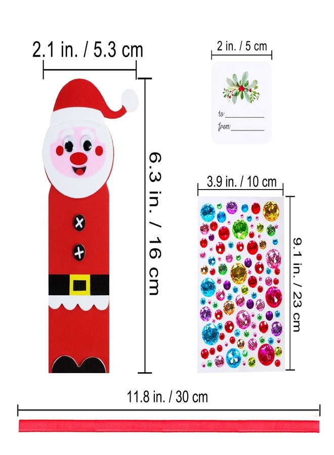Winlyn 24 Sets Christmas Craft Kits Winter Crafts DIY Christmas Ornaments Art Sets Snowman Reindeer Pine Tree Owl Penguin Christmas Foam Stickers Arts and Crafts for Kids Holiday Classroom Activities - Image 4