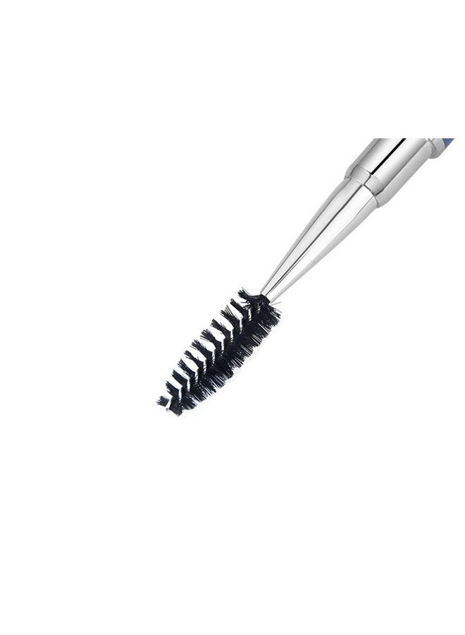 JOSALINAS 2Pcs Mascara Brushes Eyebrow Eyelash Brushes Mascara Wands Applicators Eye Brushes Portable Cosmetic Brushes With Cap For Travel White - Image 2