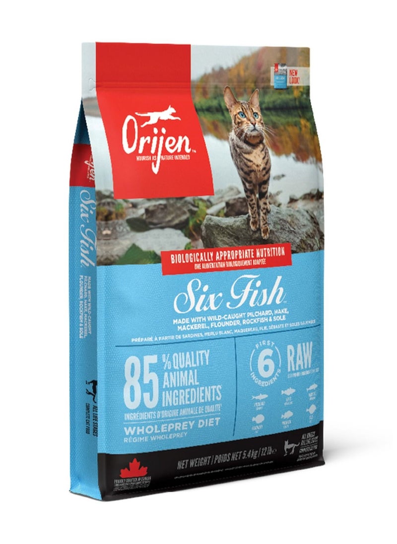 Orijen Six Fish Cat And Kitten Dry Food 5.4Kg - pzsku/Z6AD63B247108C94AFA06Z/45/_/1666956034/c58d13a0-d347-4638-9b30-fca23d158ce8