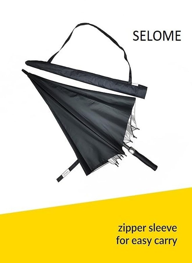 SELOME 54-Inch Big Umbrella for Rain - Auto Open, Windproof Travel Umbrella with UV Protection - Compact & Lightweight for Men & Women - Large Canopy, All-Weather Protection - Image 2