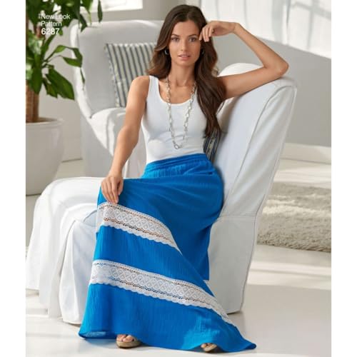 NEW LOOK Simplicity Creative Patterns New Look 6287 Misses' Pull On Skirt in Four Lengths, A (10-12-14-16-18-20-22) - Image 3