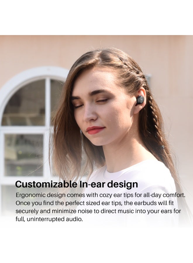 TOZO Agile Dots Wireless Earbuds with Deep Bass, Bluetooth 5.3, Lightweight, IPX5 Waterproof, AI Noise Reduction, 32 EQ Presets - Image 5