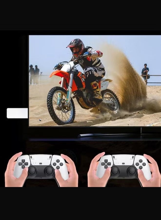 Houmt M15 Wireless Video Games for Tv Gaming, Retro Gaming Console with Game Stick 4K HD Game Stick, Plug & Play TV Video Game Set for 2 Player 2000+ Games 2.4G Wireless - Image 5