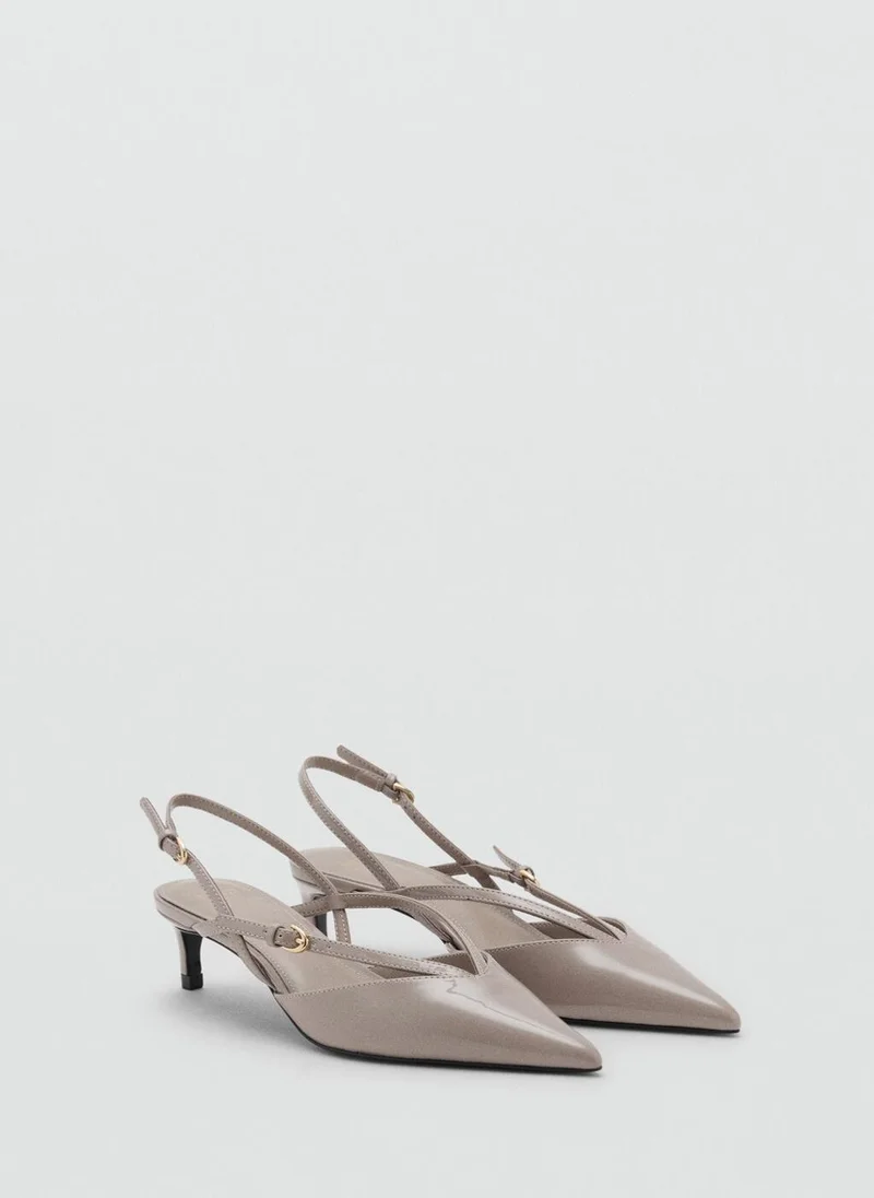 مانجو Kitten-heeled strappy shoes