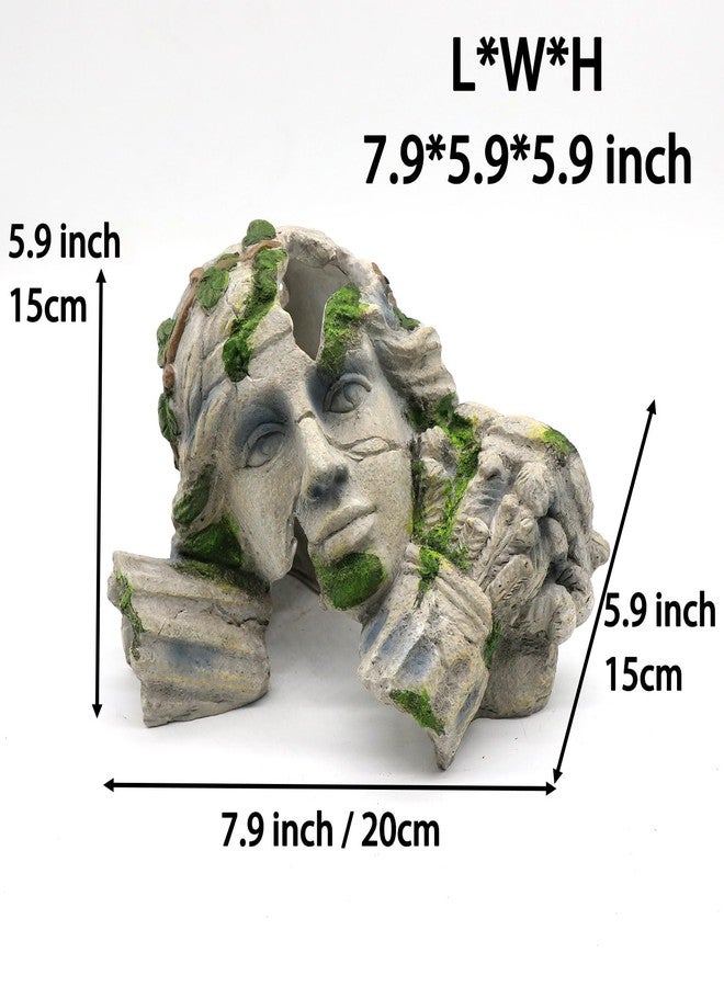 relaqcc Aquarium Hideaway Cave Fish Tank Decorations, Reptile Cave Hideout Tank Accessories Decorations for Amphibians, Betta Fish, Shrimp, Lizards, Leopard Gecko - Image 4