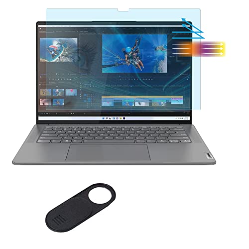 MUBUY-GOL Screen Protector for Lenovo Slim 7 Pro X 14.5 /Slim 7 14.5", Yoga Pro 7/ 7i Gen 9 14.5 inch, Legion Slim 5 14.5" inch Laptop Eye Protection Blue Light Glare UV Filter Film, Matte