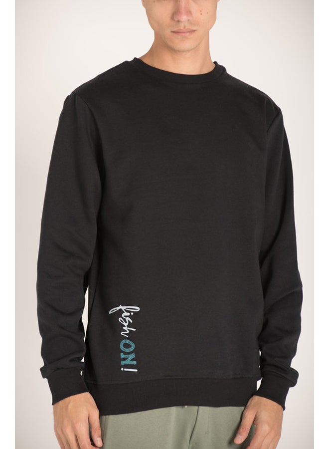 Marco Bergamo "FISH ON"  SWEATSHIRT. - Image 2