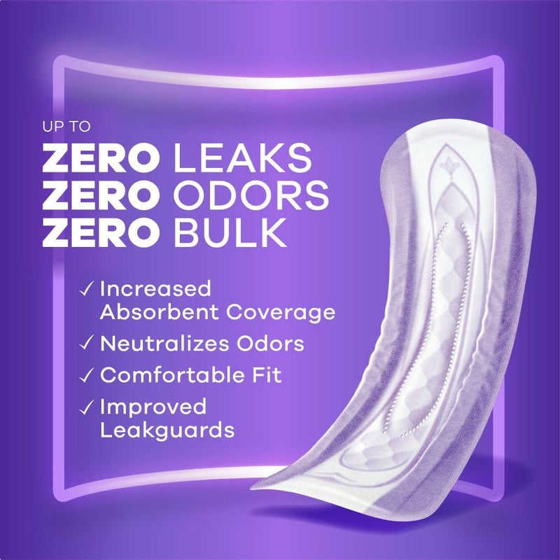 Always Discreet حفاضات سلس البول للبالغين من ألويس ديسكريت للنساء، امتصاص معتدل، طول عادي، حفاضات ما بعد الولادة، 198 قطعة (3 عبوات من 66) - Image 2