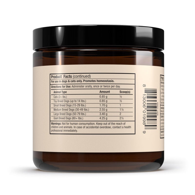 Dr. Mercola Bark & Whiskers Immune Support, 3.5 Oz. (102 g), 60 Scoops, Supports Liver & Digestive Health, Veterinarian Formulated, Non-GMO, Dr. Mercola - Image 3