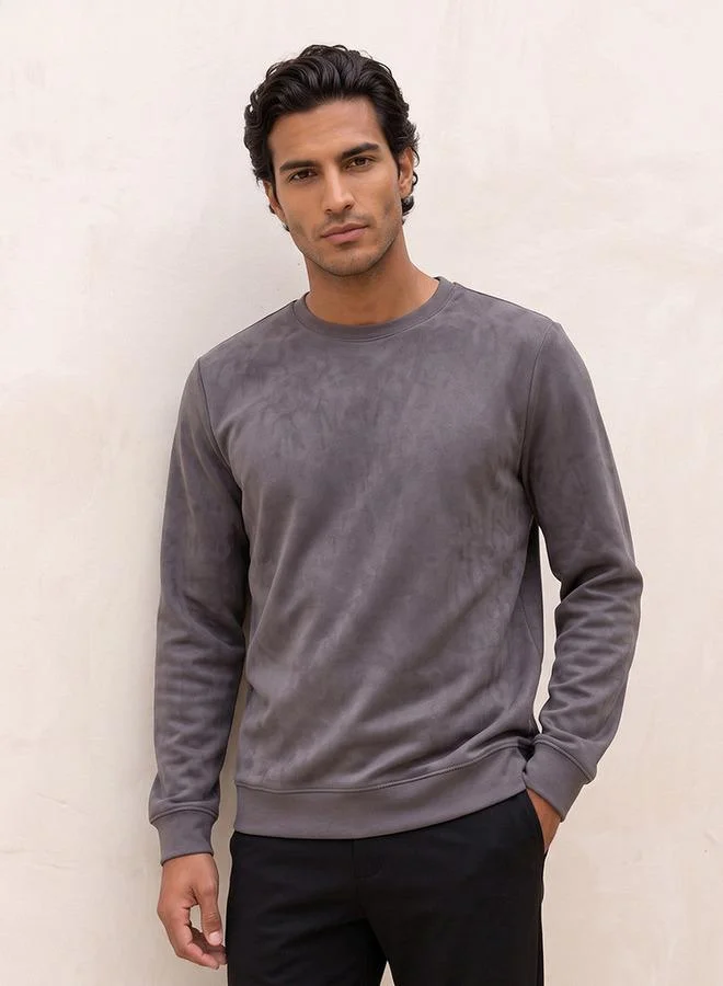 Iconic Iconic Suede Sweatshirt