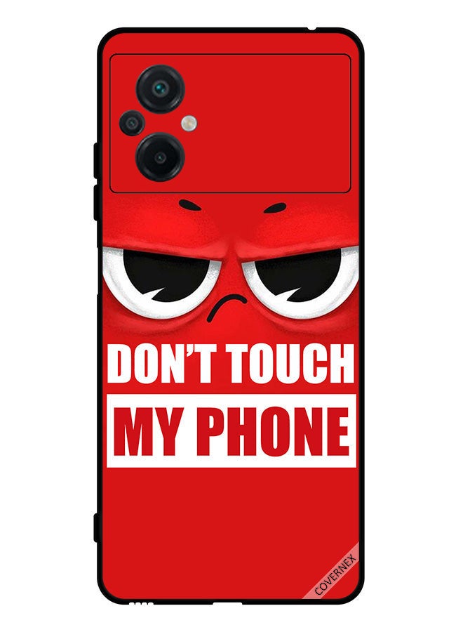 Covernex Protective Case Cover For Xiaomi Poco M5 4G Don't Touch My Phone - Image 1