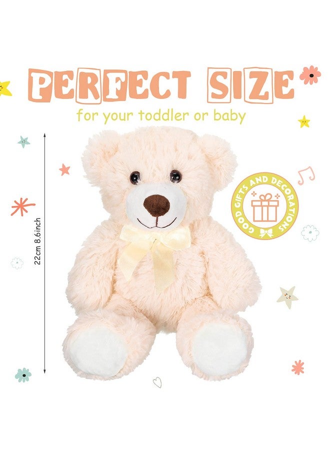 Zomiboo 7 Packs 14 Inch Plush Bear Stuffed Animals Plush Soft Cute Stuffed Dolls Birthday Party Decorations(Cute Colors) - Image 2