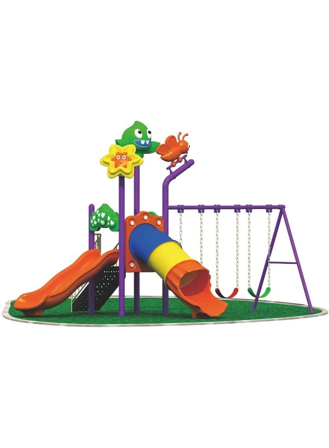 Rainbow Toys The Best Backyard Multifunctional Easy Climber, Outdoor Slide and Swing Sets for Children Activities - Image 3