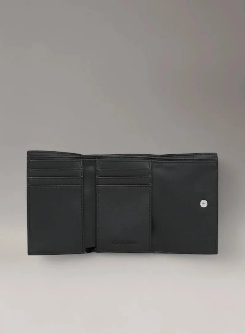 CALVIN KLEIN Logo Trifold Wallet