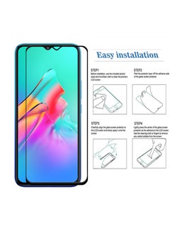 Generic واقي شاشة زجاجي مقوى كامل الشاشة لهاتف Infinix Smart 5 - أسود  - Image 4