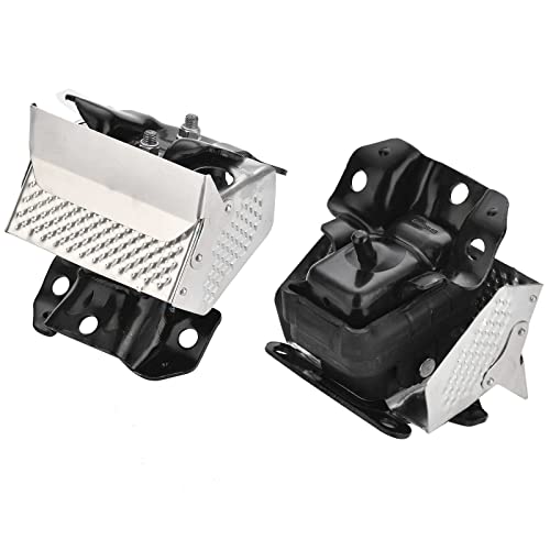 Iker 2PCS Engine Motor Mount Kit with Heat Shield Right Left Engine Trans Mount Compatible with GMC Sierra Yukon / Chevrolet Tahoe Silverado Suburban / Cadillac Escalade 2007-2014 Replace 15854941 A5365HY - Image 1