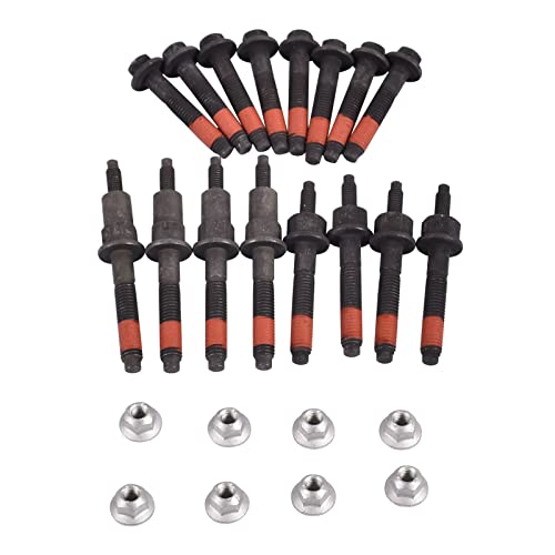 SUSUCAR Exhaust Manifold Bolt Hardware Kit Stud Nut Fit for 1999-2009 Dodge Ram Chrysler Jeep 4.7L 6505257AA 6504331 - Image 1