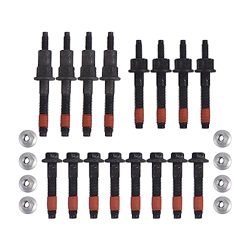 SUSUCAR Exhaust Manifold Bolt Hardware Kit Stud Nut Fit for 1999-2009 Dodge Ram Chrysler Jeep 4.7L 6505257AA 6504331 - Image 4