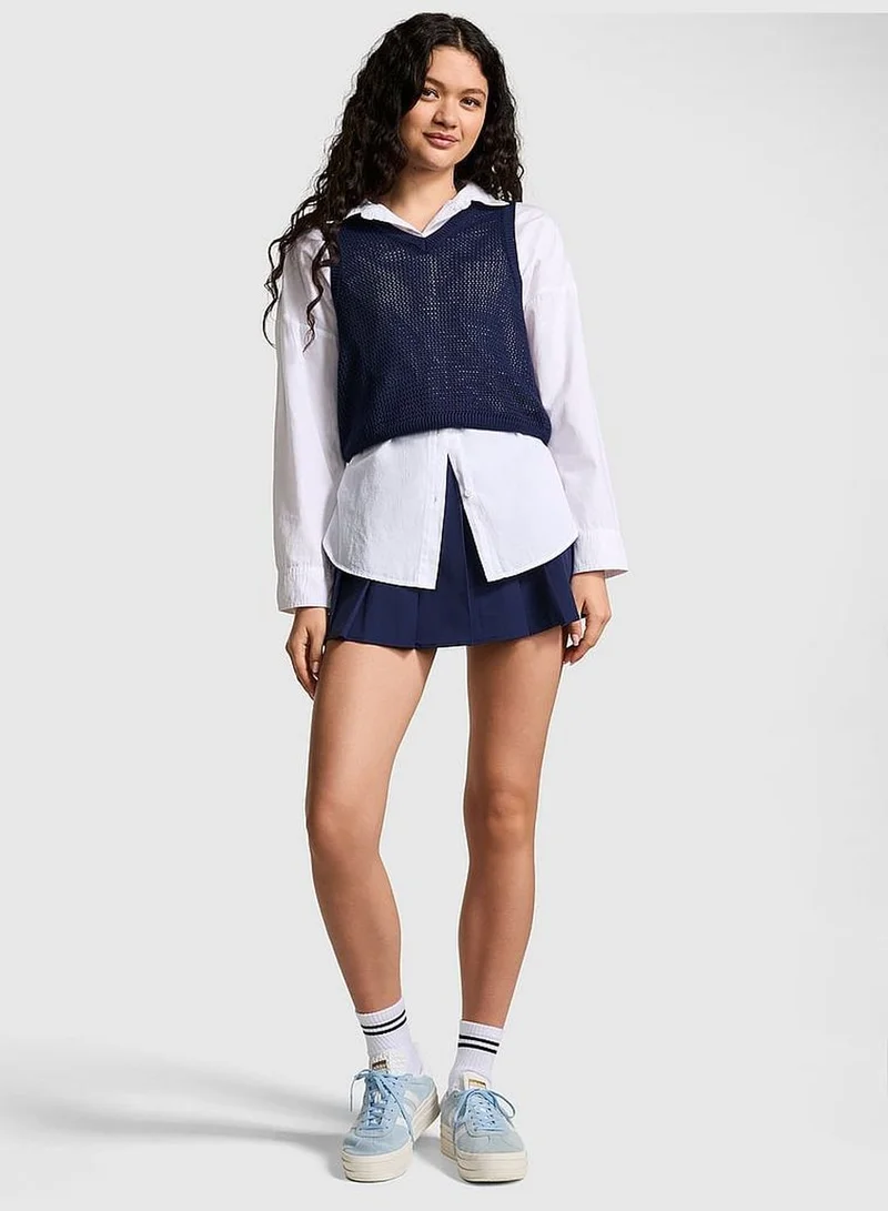 PINK Tech Stretch Pleated Tennis Skort