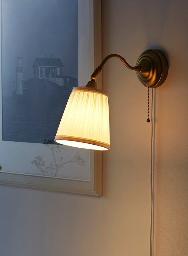 ARSTID Wall lighting, brass/white - Image 1