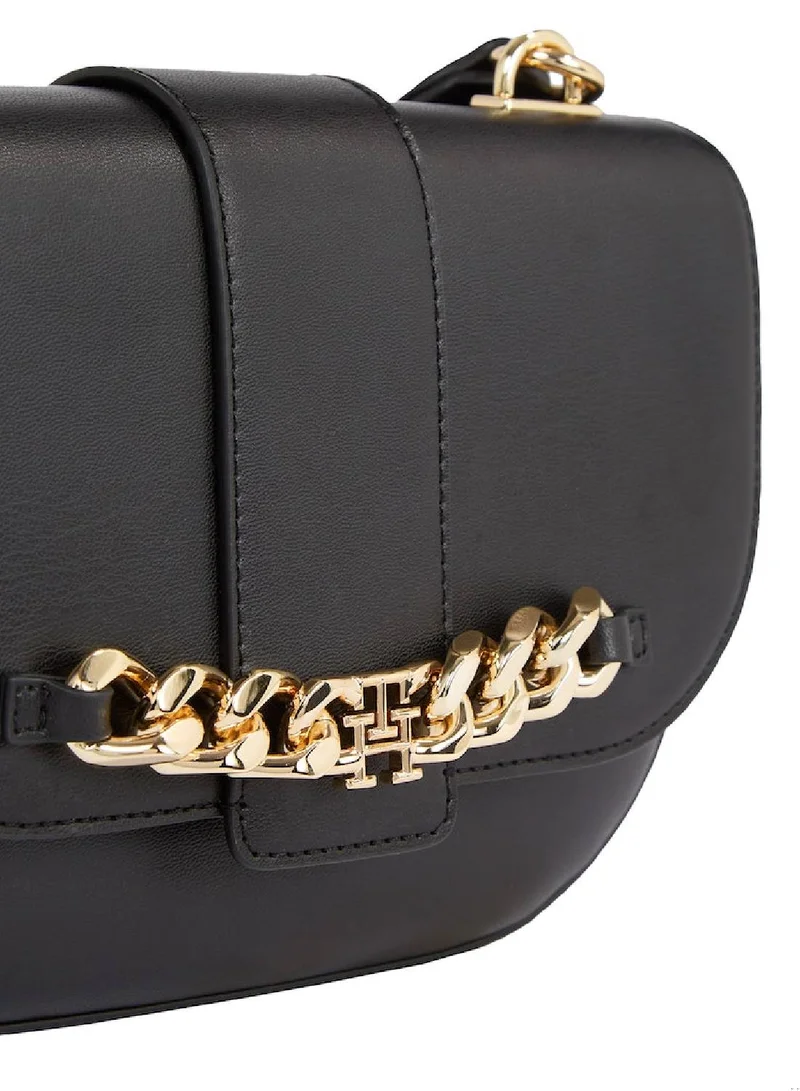 TOMMY HILFIGER Chain Flap Crossover Handbags