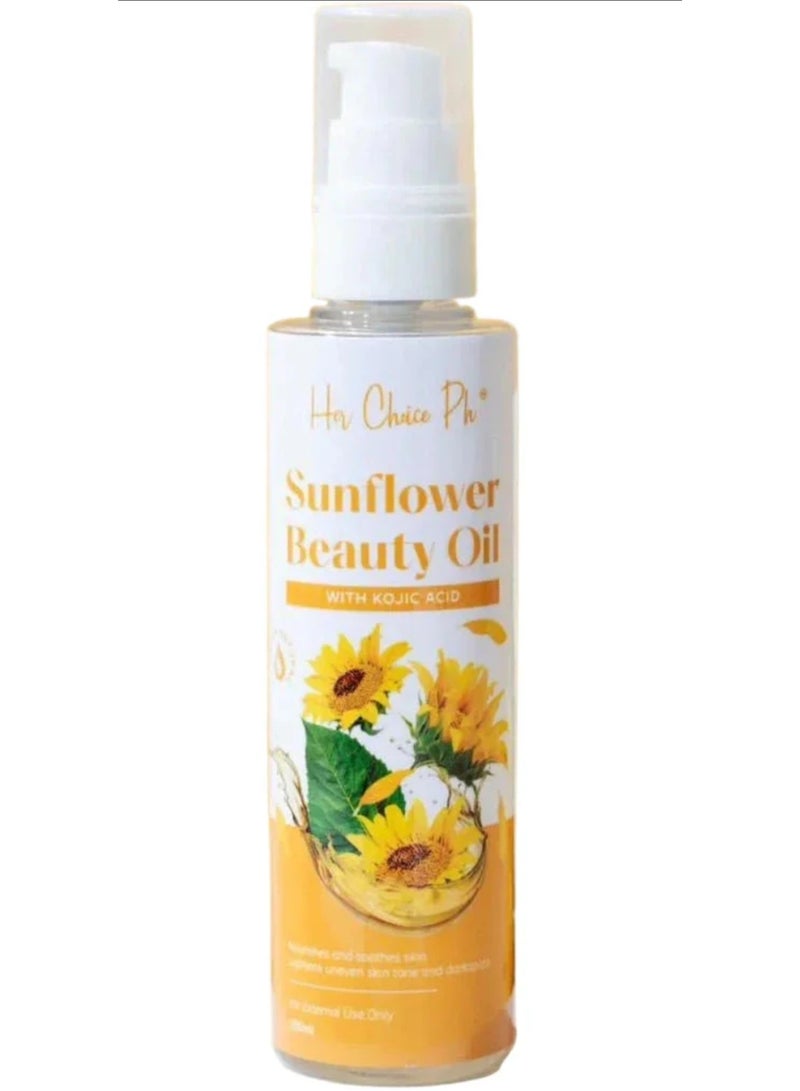 Her Choice Ph Sunflower Beauty Oil 100ml - Image 1