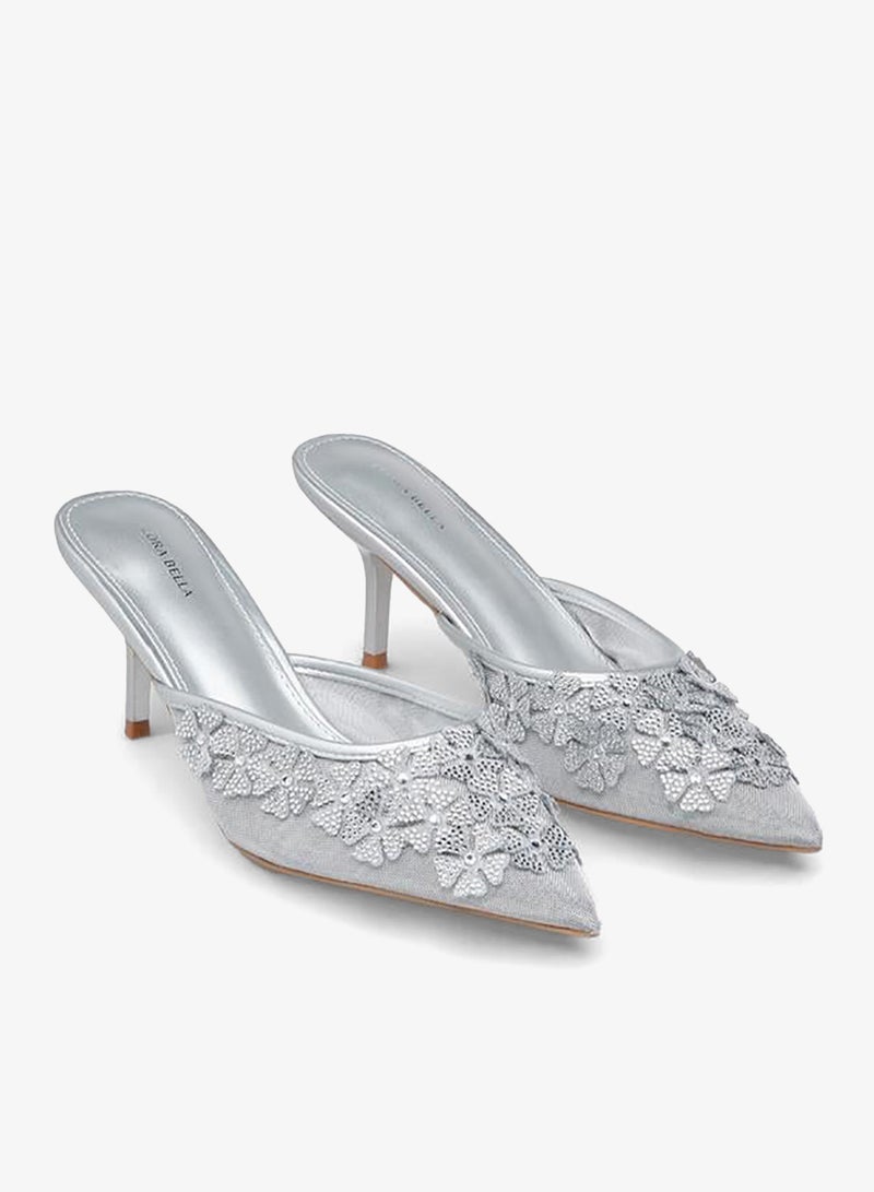 Flora Bella By Shoexpress صنادل كعب مدبب للنساء - مجموعة رمضان - Image 3