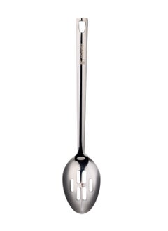 BERGNER SONIDO 18/10 STAINLESS STEEL SLOTTED SPOON 36.5X7.3 CM, SILVER COLOR, BG38666MM  - Image 3