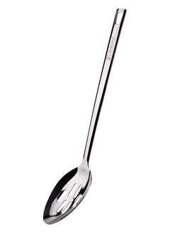 BERGNER SONIDO 18/10 STAINLESS STEEL SLOTTED SPOON 36.5X7.3 CM, SILVER COLOR, BG38666MM  - Image 2