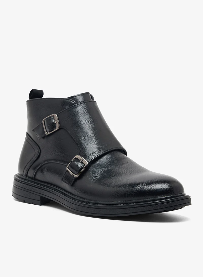 Robert Wood Monk Strap Boots