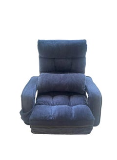 Albawadi Folding Lazy Sofa Chair Comfort Floor Sofa Cushion Adjustable Back Chair with Pillow  - Image 2