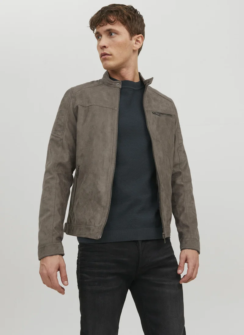 جاك اند جونز Casual Biker Jacket