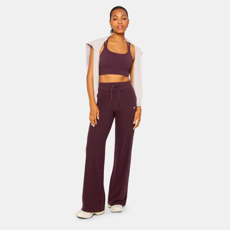 Fabletics Red Women's Cloud Jersey Trousers for Women | Best Price UAE