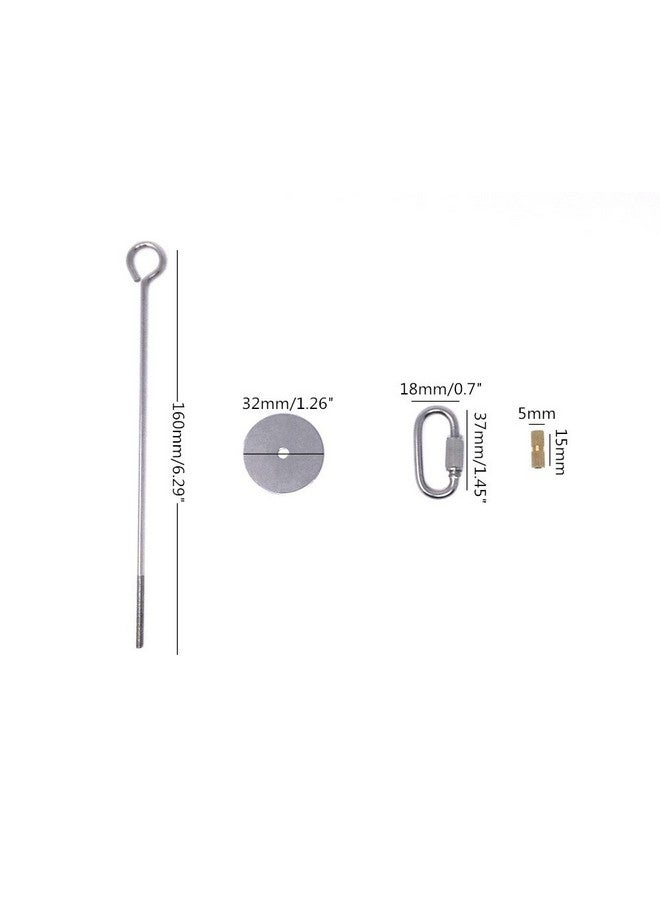 Honbay 2pcs Parrot Bird Rabbit Hutch Cage Fruit Vegetable Holder Skewer Foraging Toy Animal Treating Tool (L) - Image 2