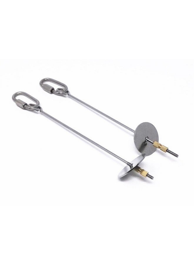 Honbay 2pcs Parrot Bird Rabbit Hutch Cage Fruit Vegetable Holder Skewer Foraging Toy Animal Treating Tool (L) - Image 1